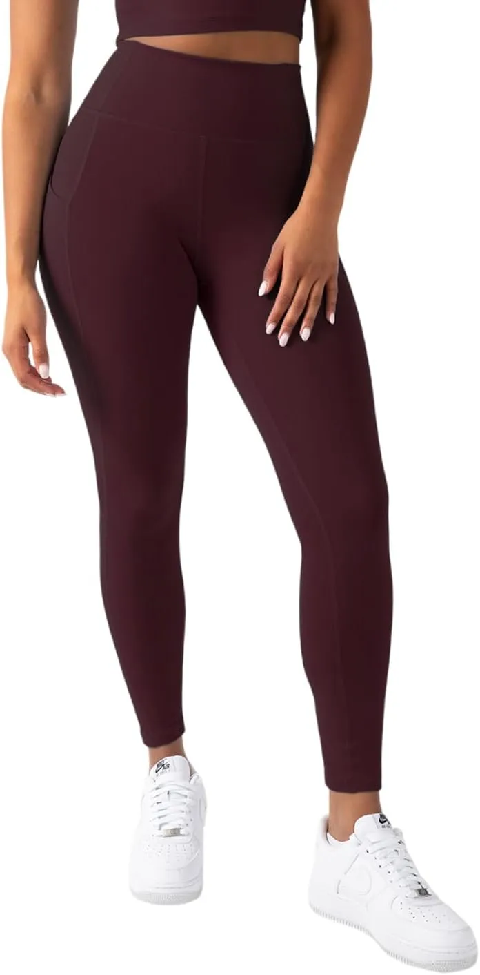 YITTY Active Women's Ultraluxe High-Waist Pocket Legging, Athleisure, 4-Way-Stretch