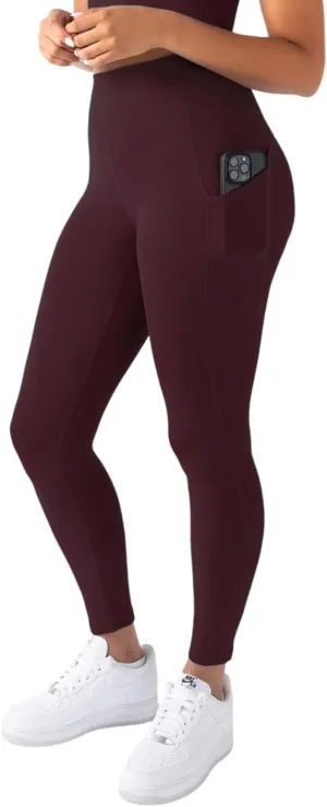 YITTY Active Women's Ultraluxe High-Waist Pocket Legging, Athleisure, 4-Way-Stretch