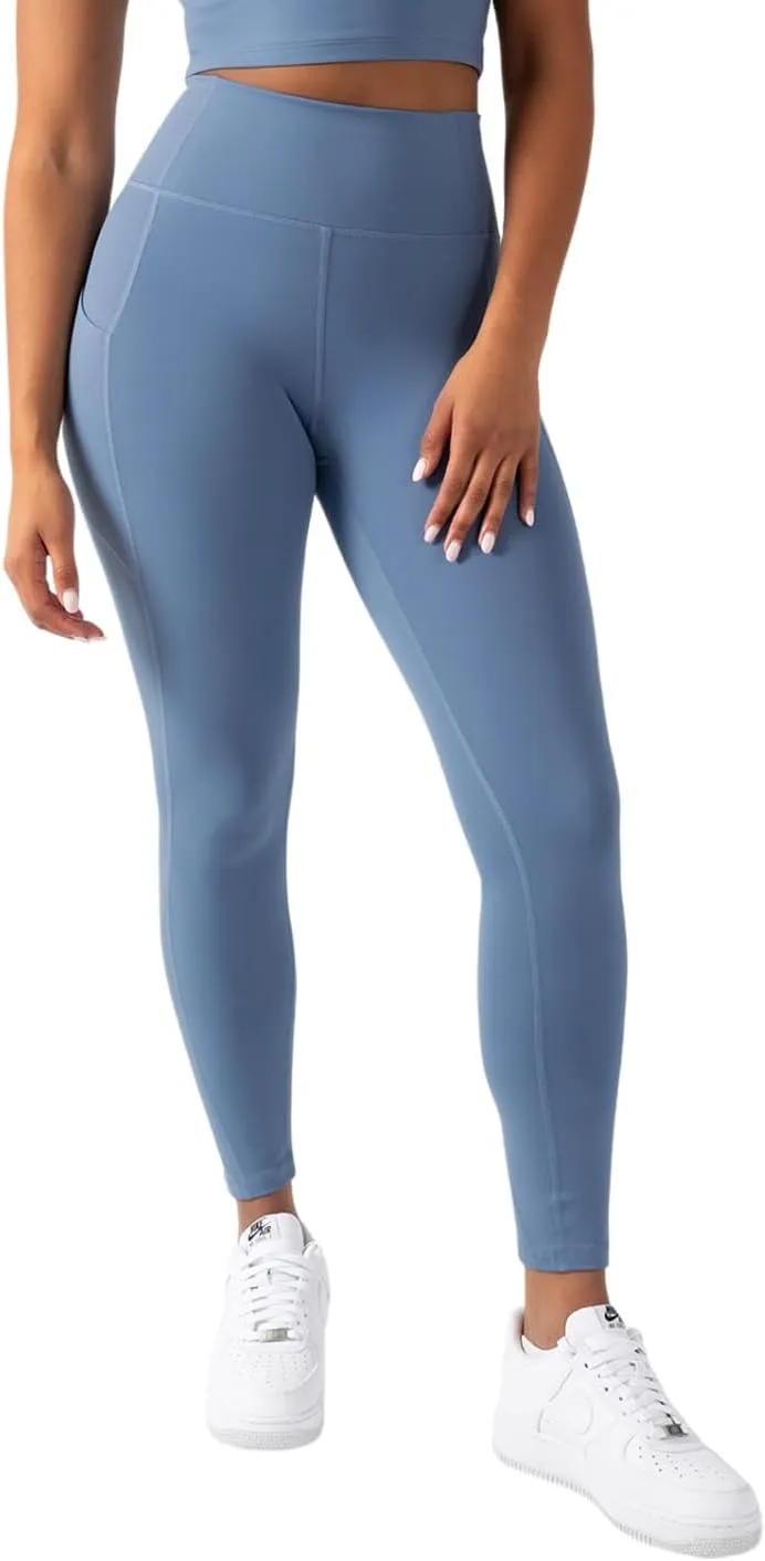 YITTY Active Women's Ultraluxe High-Waist Pocket Legging, Athleisure, 4-Way-Stretch